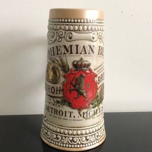 Vintage Stroh’s Beer Stein